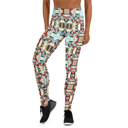 DMV 0184 Geo Boho Yoga Leggings