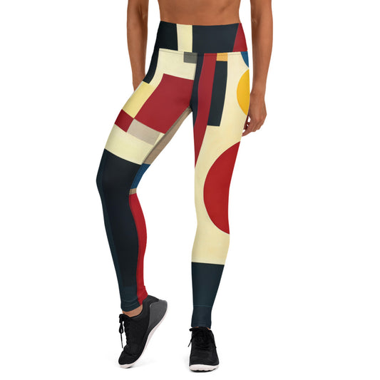 DMV 0205 Abstract Art Yoga Leggings