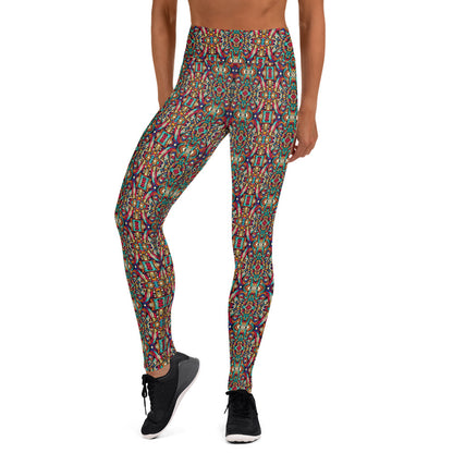 DMV 0198 Chic Boho Yoga Leggings