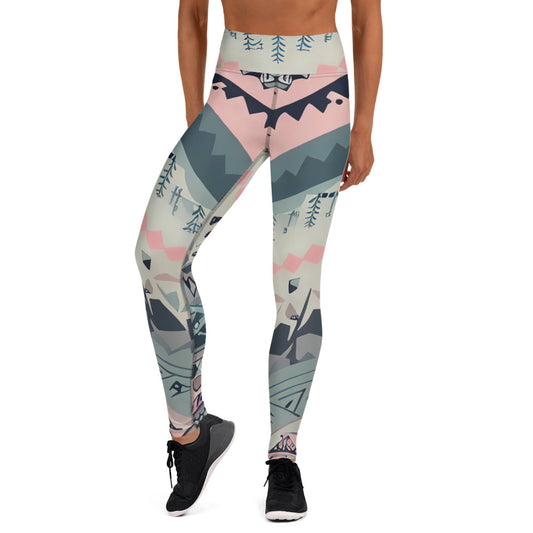 DMV 0306 Boho Yoga Leggings