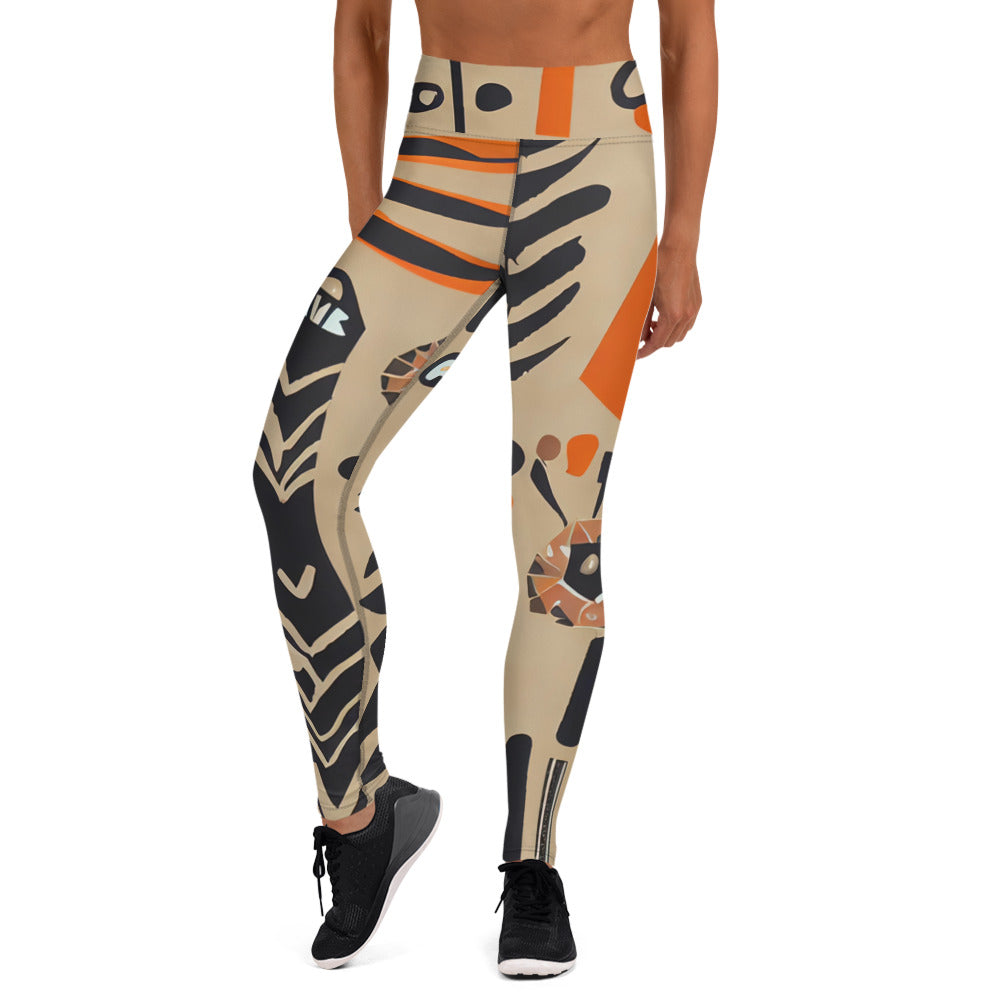 DMV 0202 Boho Yoga Leggings