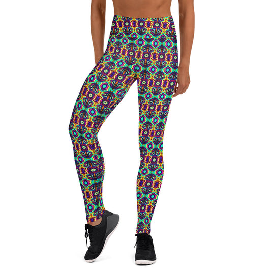 DMV 1465 Psy Artsy Yoga Leggings