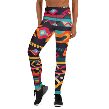 DMV 0409 Boho Yoga Leggings