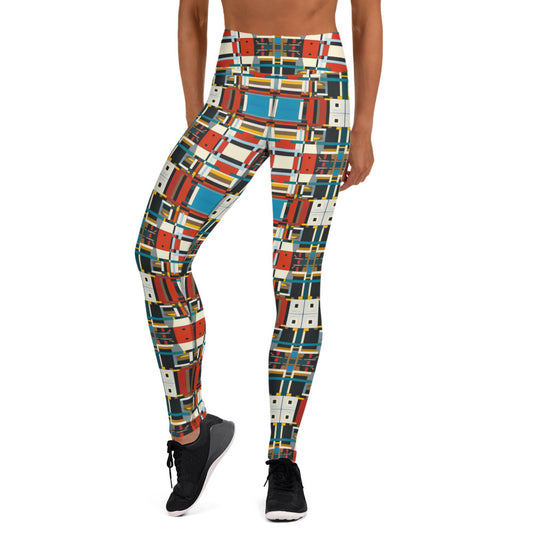 DMV 0410 Geo Boho Yoga Leggings