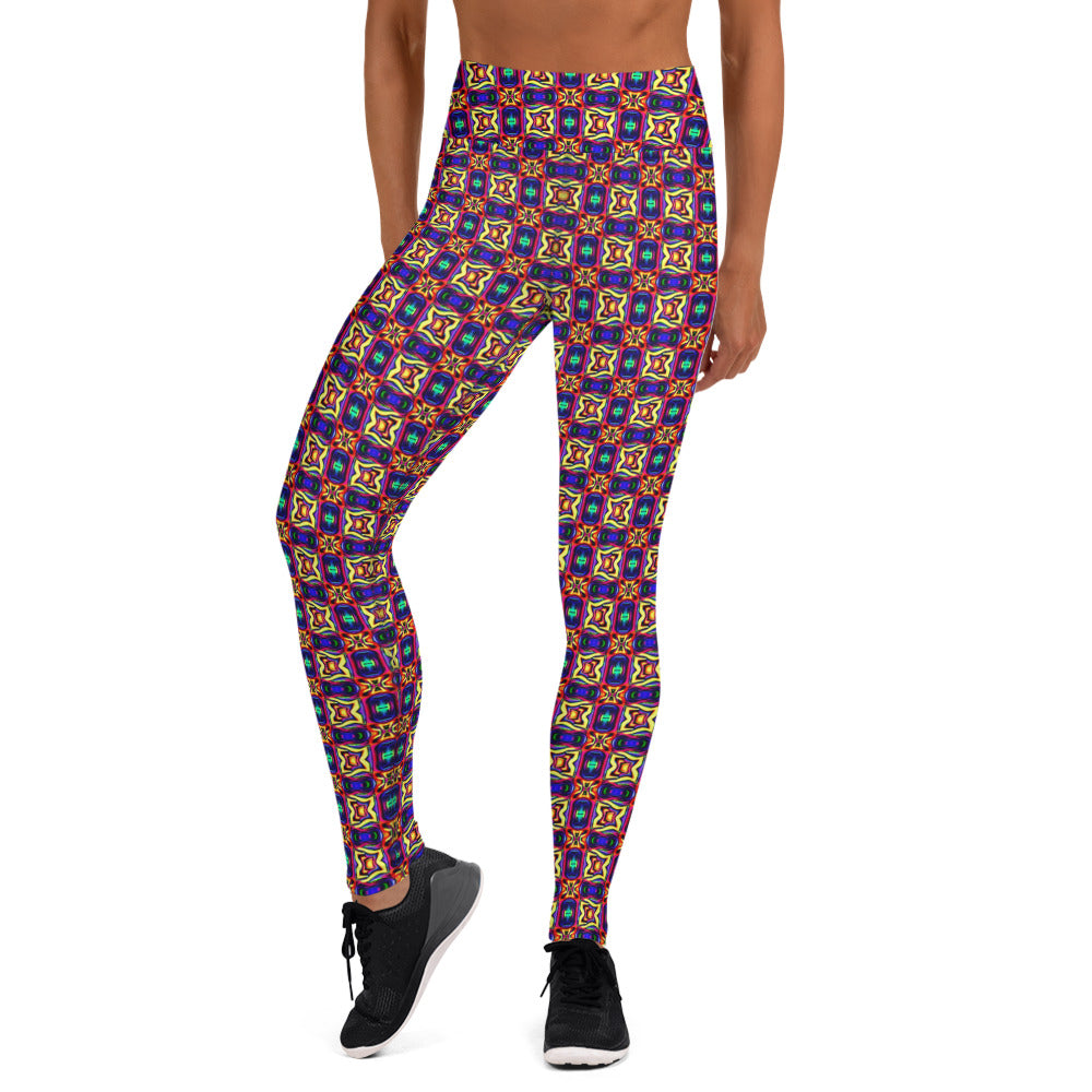 DMV 0199 Chic Boho Yoga Leggings