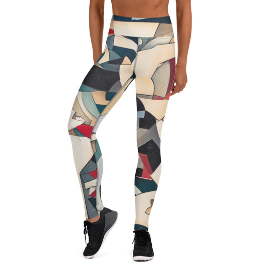 DMV 0508 Abstract Art Yoga Leggings