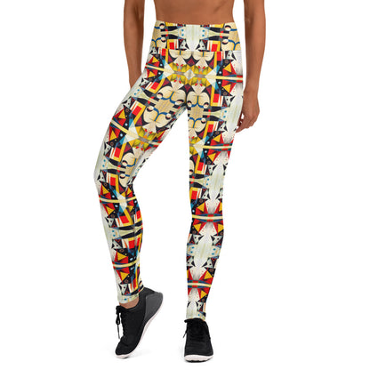 DMV 0517 Chic Boho Yoga Leggings