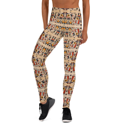 DMV 0509 Classic Boho Yoga Leggings