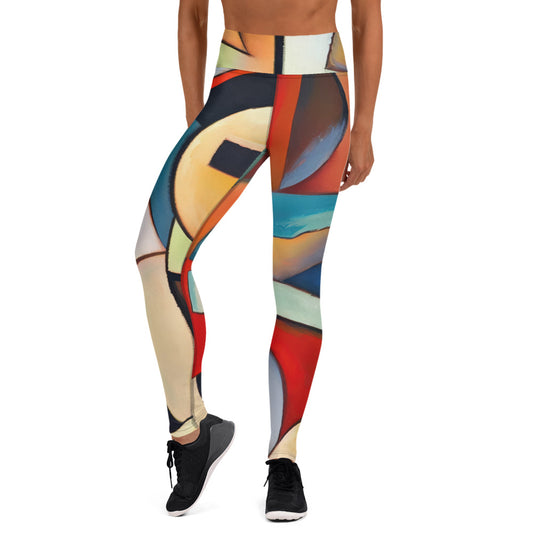 DMV 0703 Abstract Art Yoga Leggings