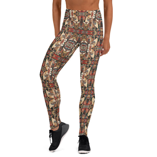 DMV 2110 Classic Boho Yoga Leggings