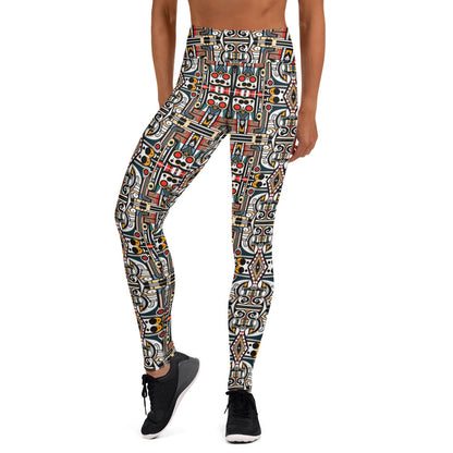 DMV 0292 Chic Boho Yoga Leggings