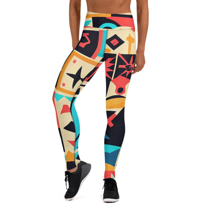 DMV 0497 Boho Yoga Leggings