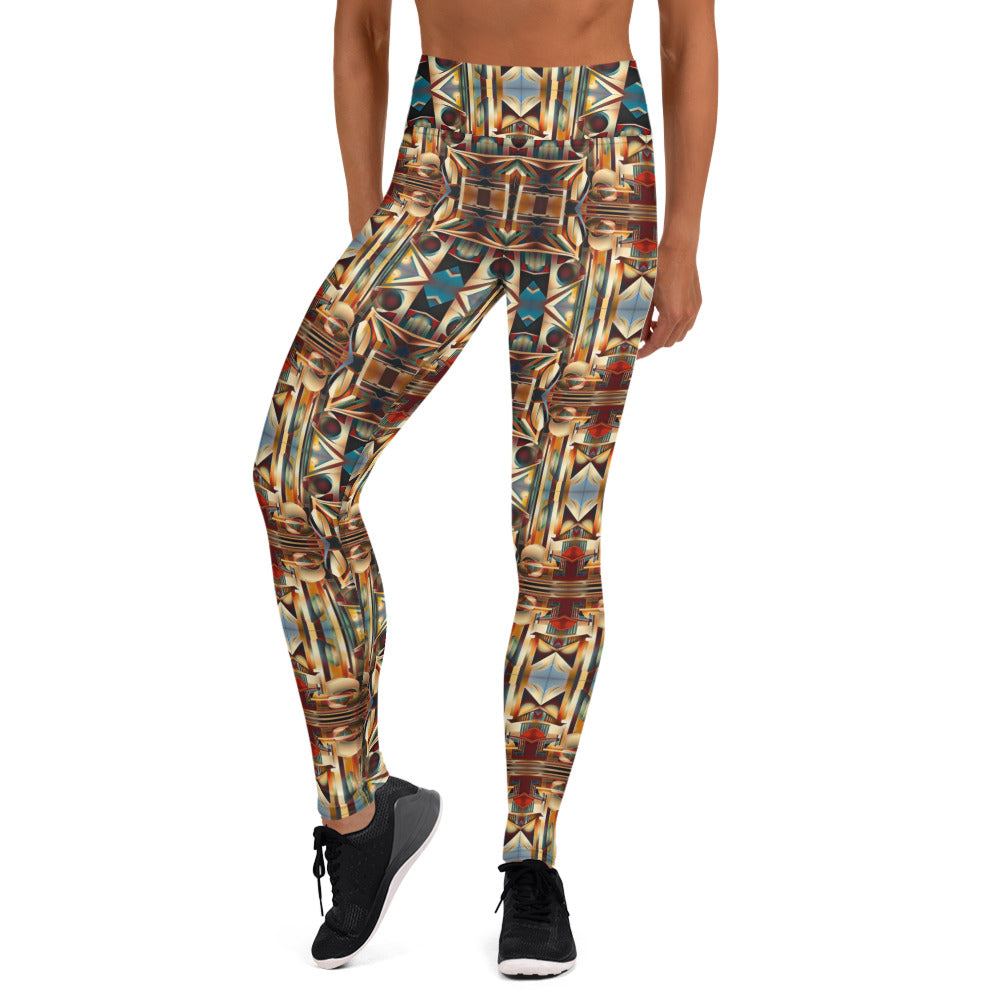 DMV 2048 Conceptual Artsy Yoga Leggings