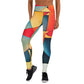 DMV 1617 Abstract Art Yoga Leggings