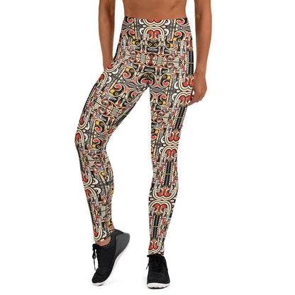 DMV 1484 Chic Boho Yoga Leggings