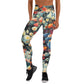 DMV 1471 Floral Yoga Leggings