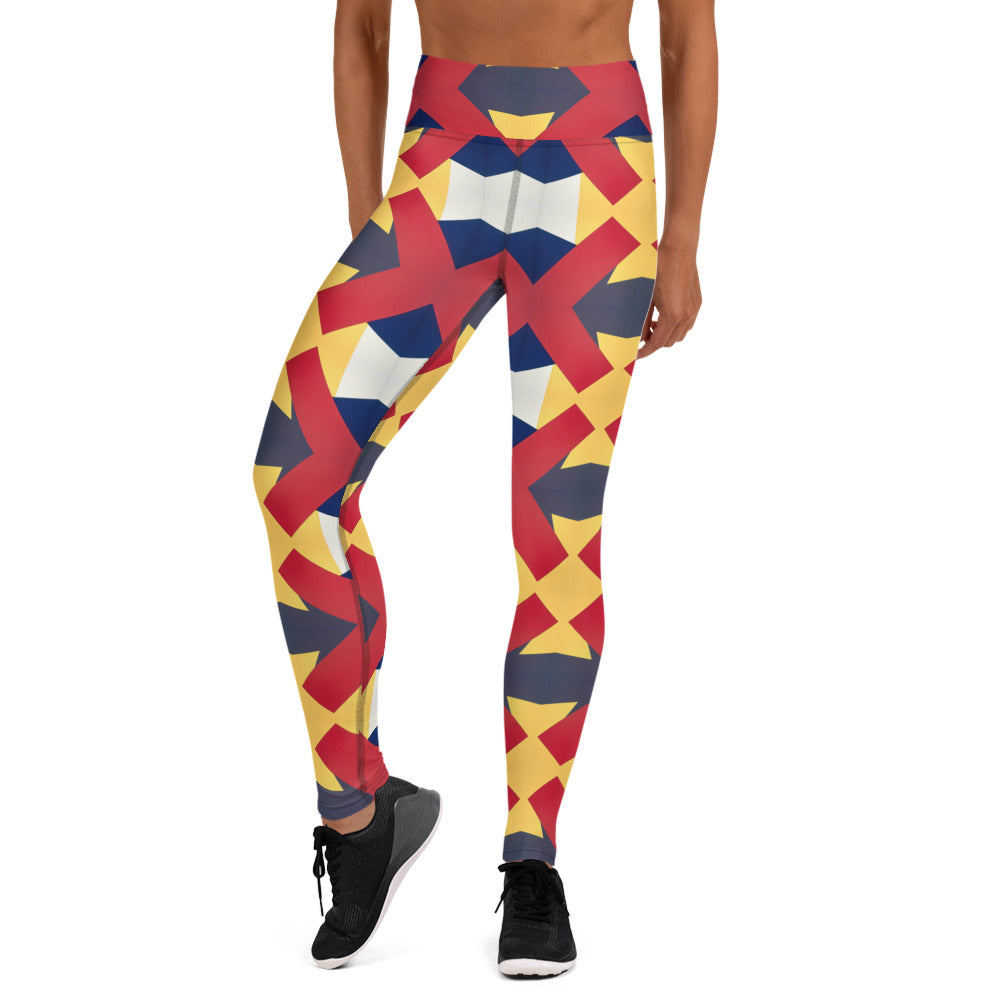 DMV 0476 Classic Boho Yoga Leggings