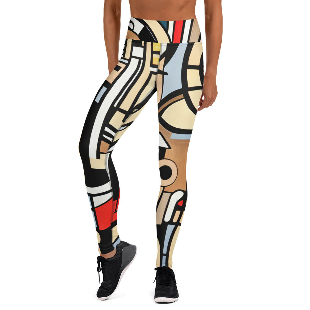 DMV 1854 Boho Yoga Leggings