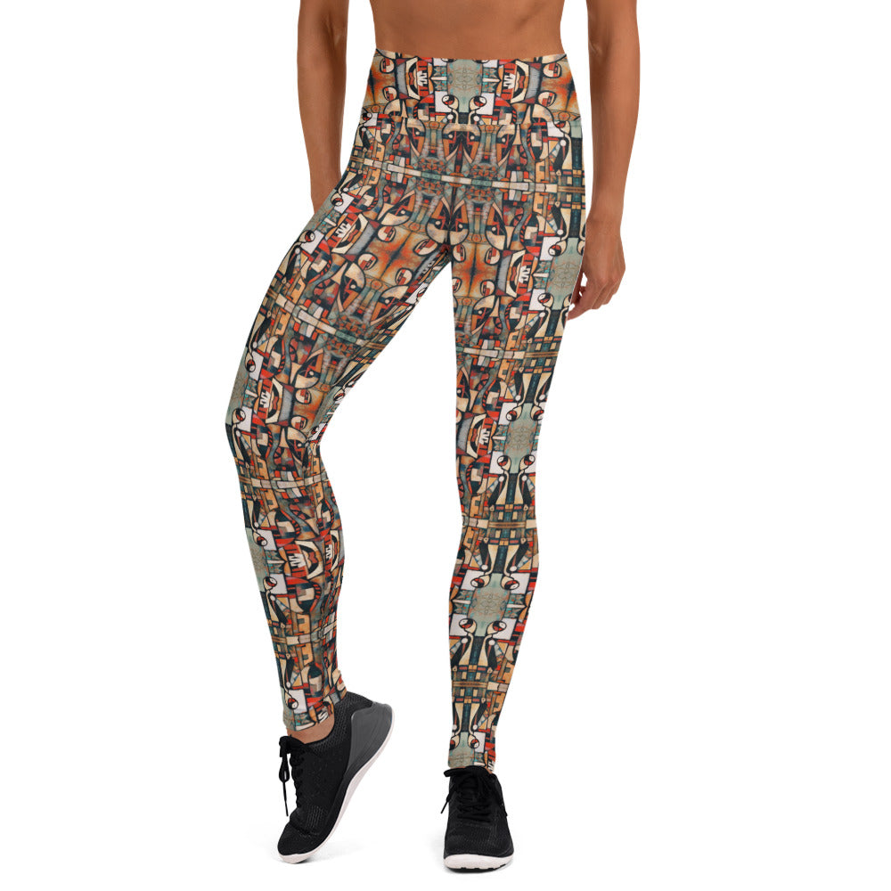 DMV 0610 Classic Boho Yoga Leggings