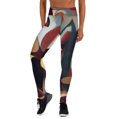 DMV 0800 Abstract Art Yoga Leggings