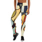 DMV 1270 Retro Art Yoga Leggings