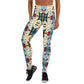 DMV 1282 Vintage Artsy Yoga Leggings