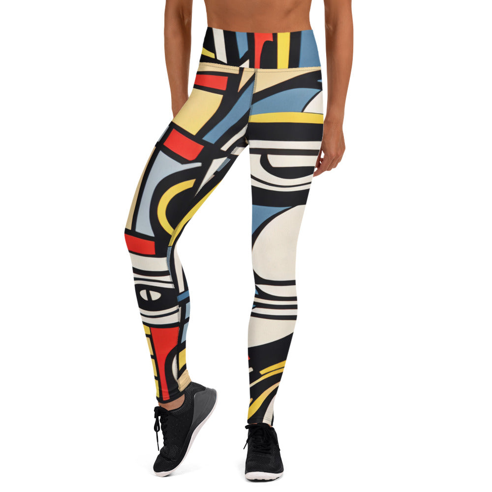 DMV 1072 Boho Yoga Leggings