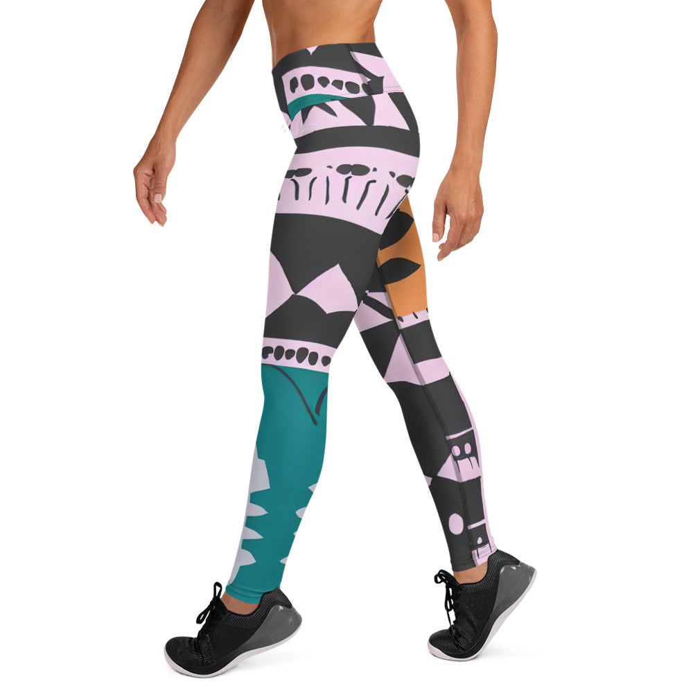 DMV 0229 Boho Yoga Leggings