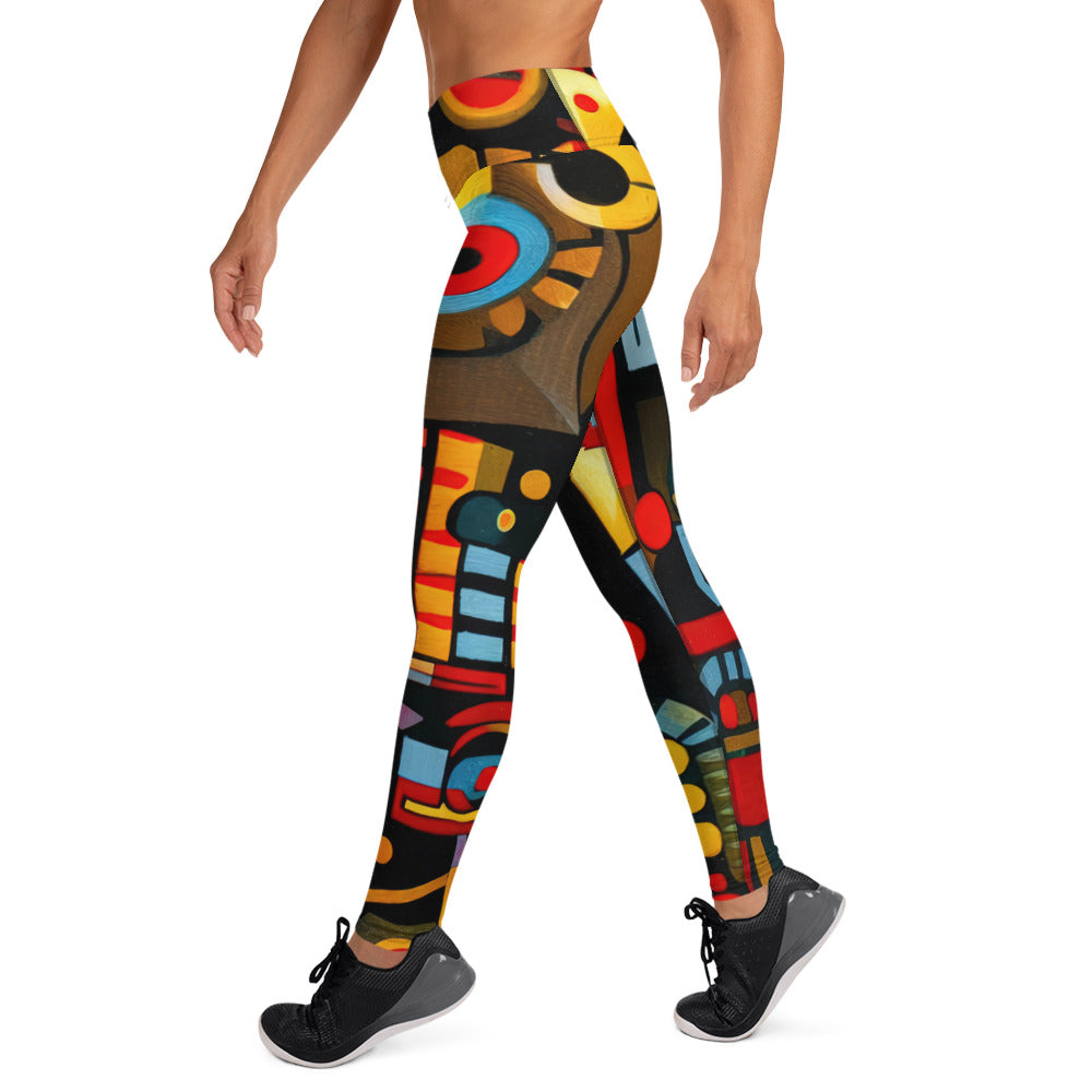 DMV 0233 Psy Art Yoga Leggings