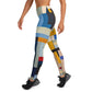 DMV 0072 Abstract Art Yoga Leggings