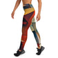 DMV 0053 Abstract Art Yoga Leggings