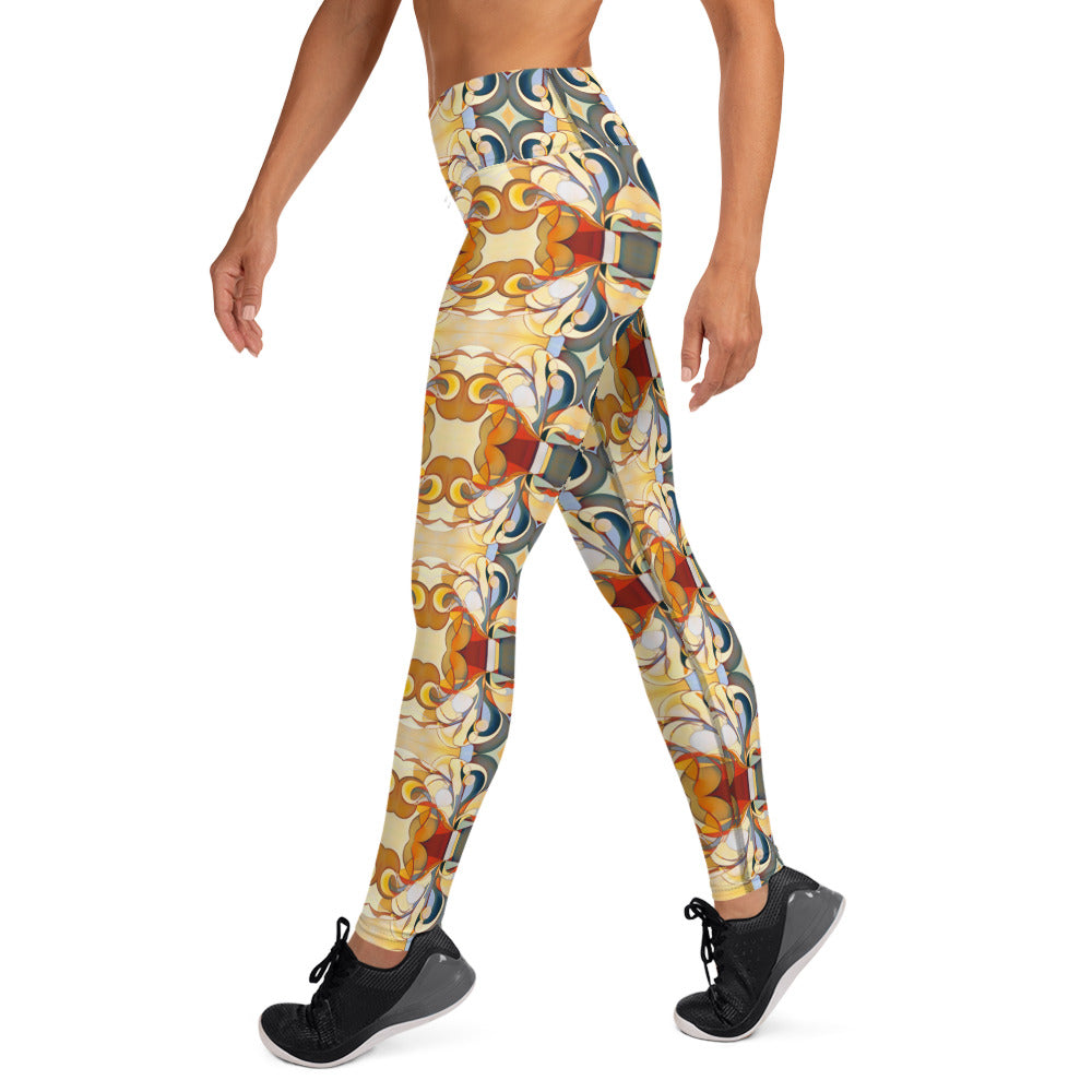 DMV 0089 Chic Boho Yoga Leggings