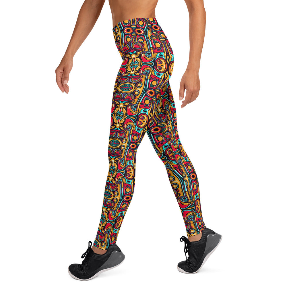 DMV 0249 Psy Artsy Yoga Leggings