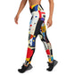 DMV 0124 Retro Art Yoga Leggings