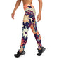 DMV 0253 Floral Yoga Leggings