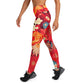 DMV 0105 Floral Yoga Leggings