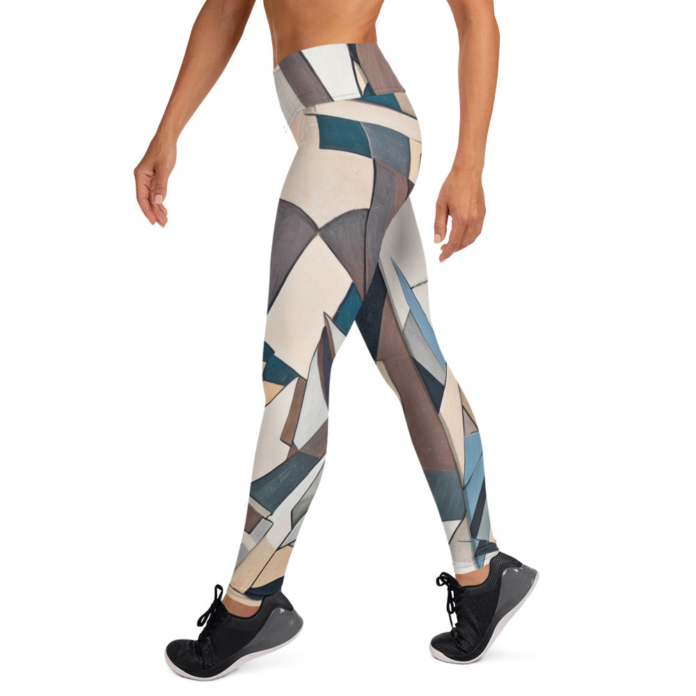 DMV 0264 Abstract Art Yoga Leggings