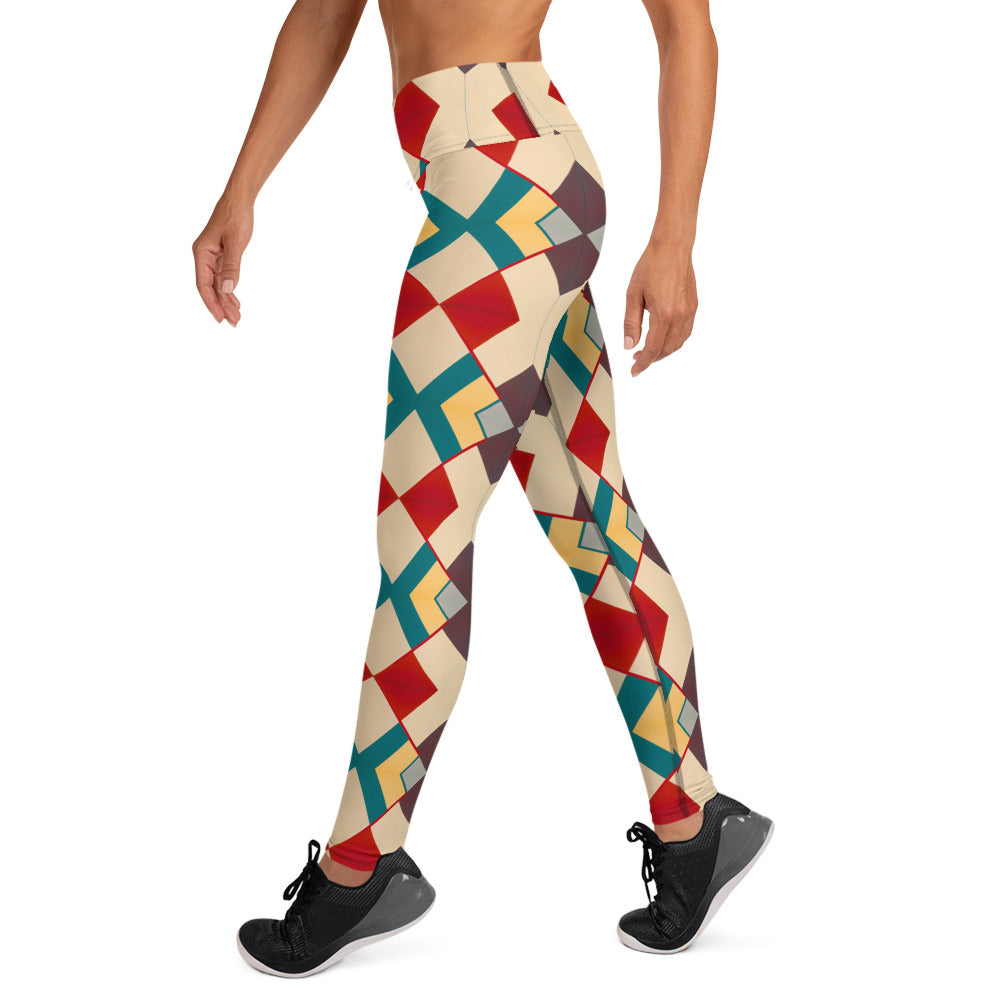 DMV 0129 Classic Boho Yoga Leggings