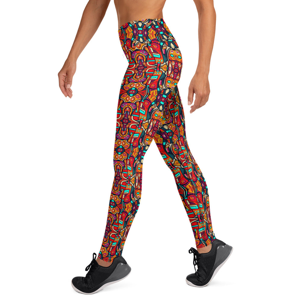 DMV 0110 Psy Artsy Yoga Leggings