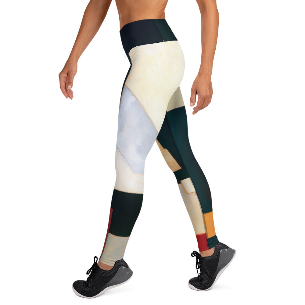 DMV 0223 Abstract Art Yoga Leggings