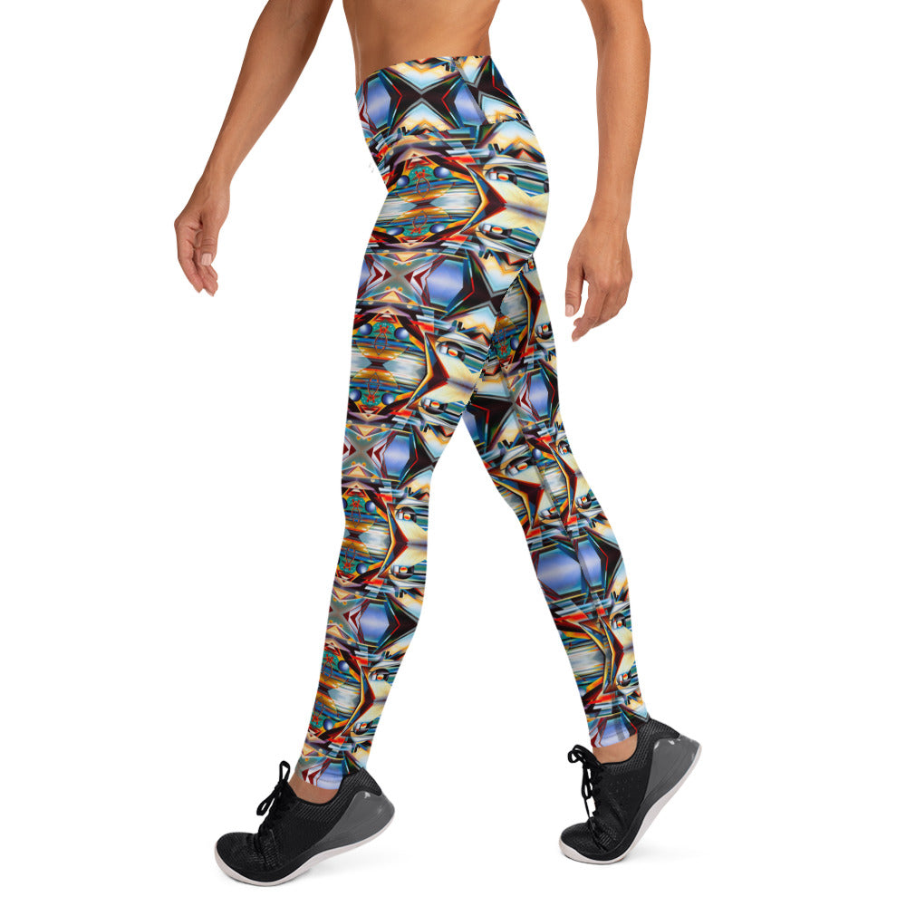 DMV 0221 Conceptual Artsy Yoga Leggings