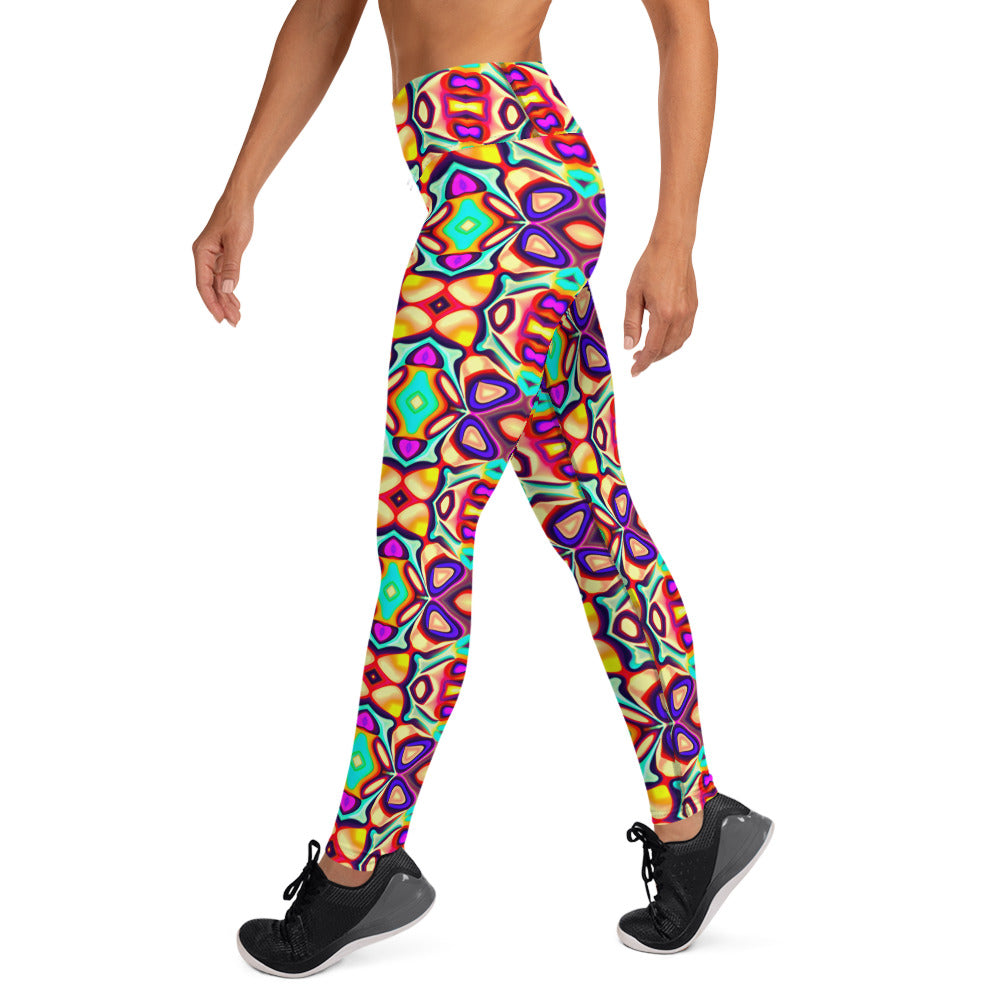 DMV 1357 Psy Artsy Yoga Leggings