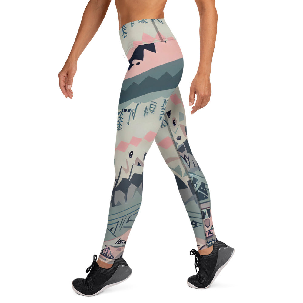 DMV 0306 Boho Yoga Leggings