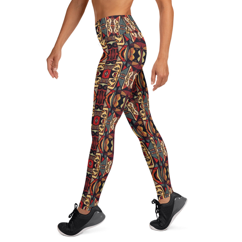 DMV 0174 Classic Boho Yoga Leggings