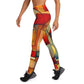 DMV 0298 Retro Art Yoga Leggings