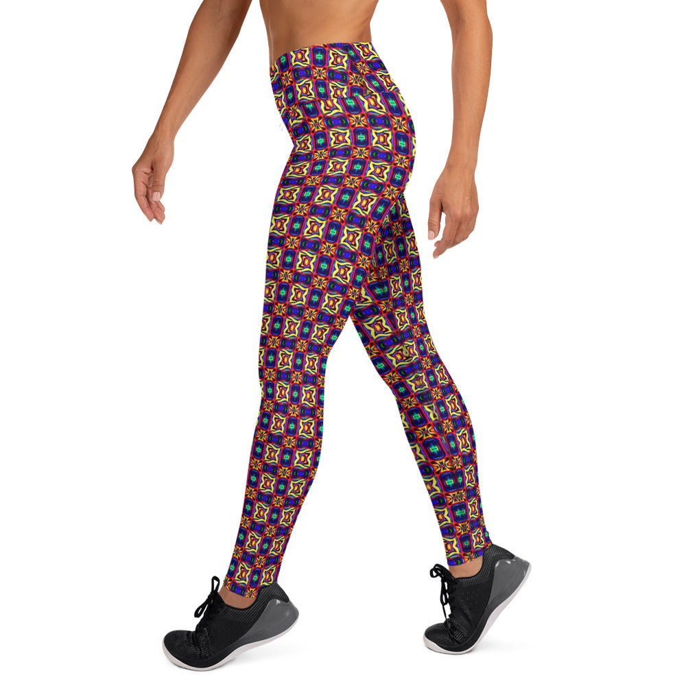 DMV 0199 Chic Boho Yoga Leggings