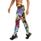 DMV 0268 Floral Yoga Leggings