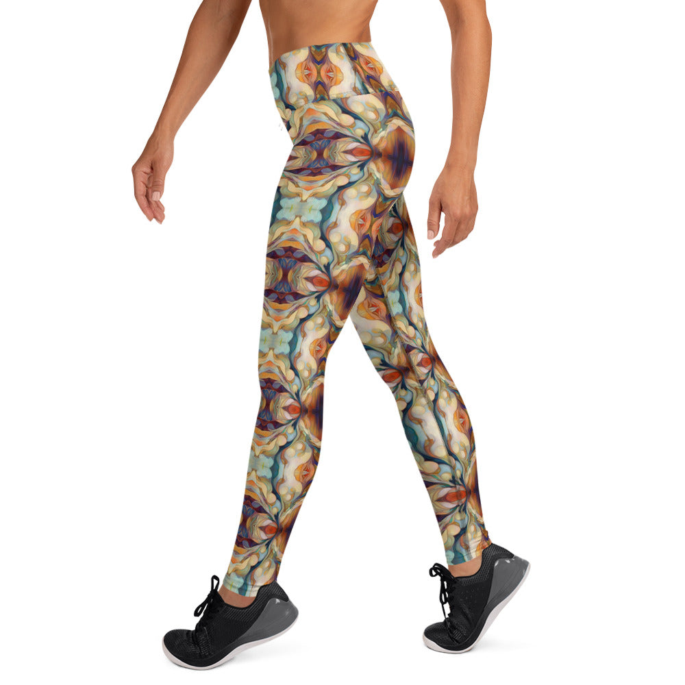 DMV 1970 Chic Boho Yoga Leggings