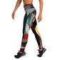 DMV 0800 Abstract Art Yoga Leggings