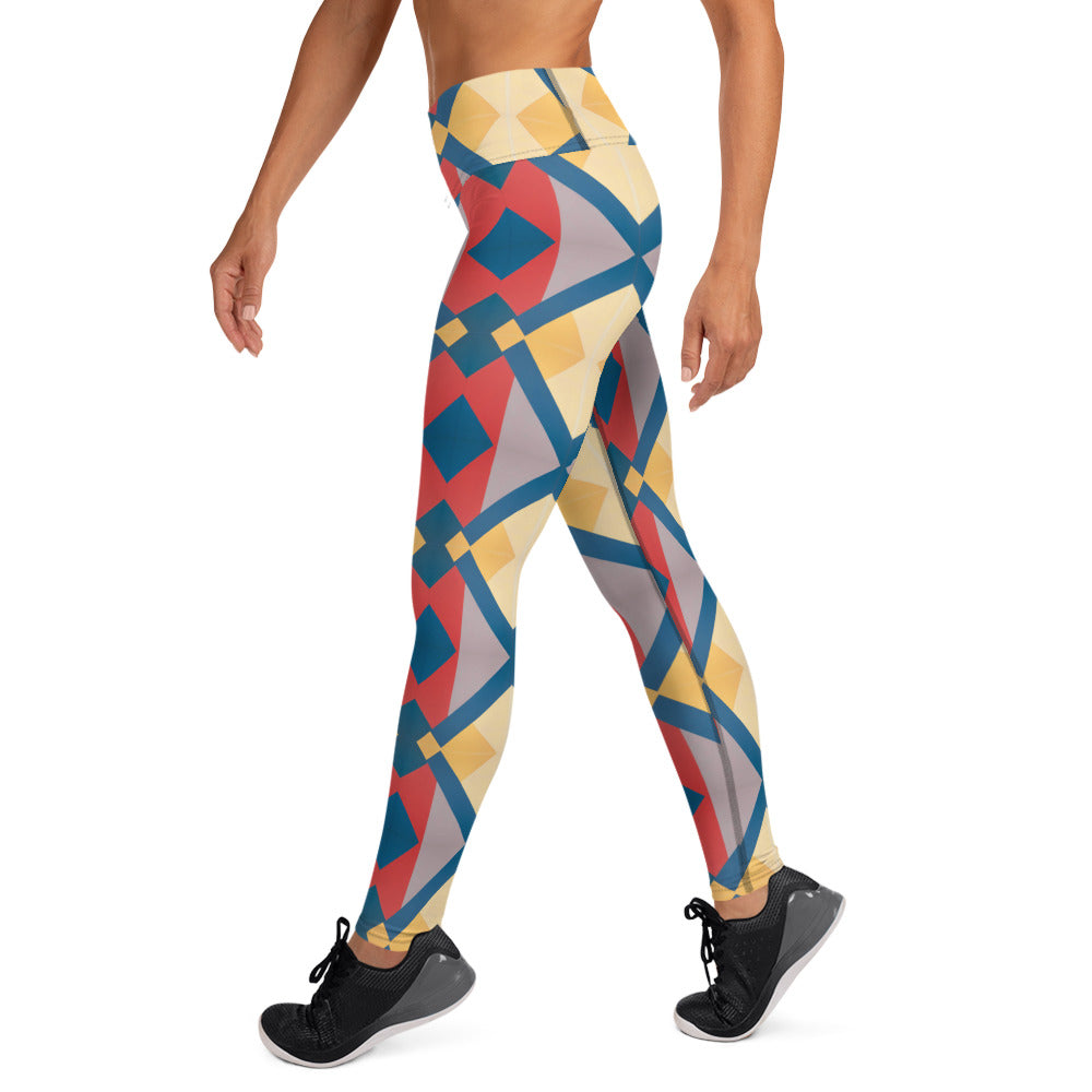 DMV 1091 Classic Boho Yoga Leggings